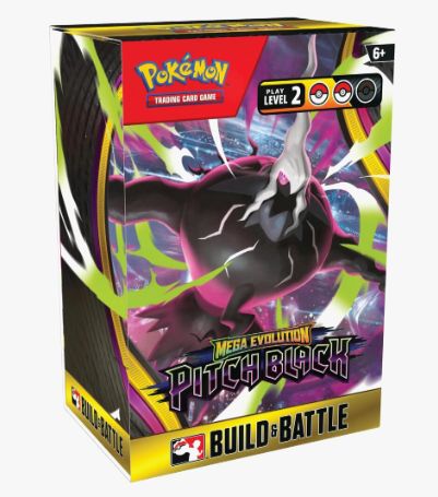 MEGA EVOLUTION PITCH BLACK BUILD AND BATTLE