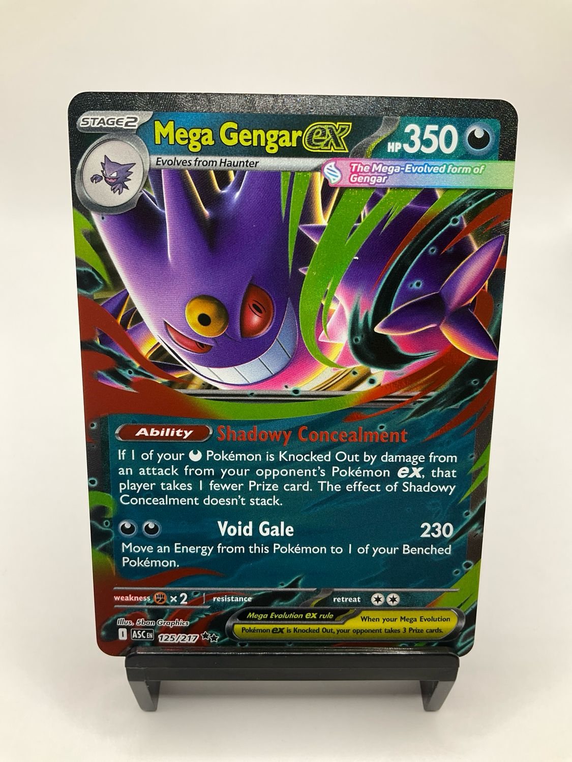 2026 POKEMON MEGA GENGAR EX 125/217