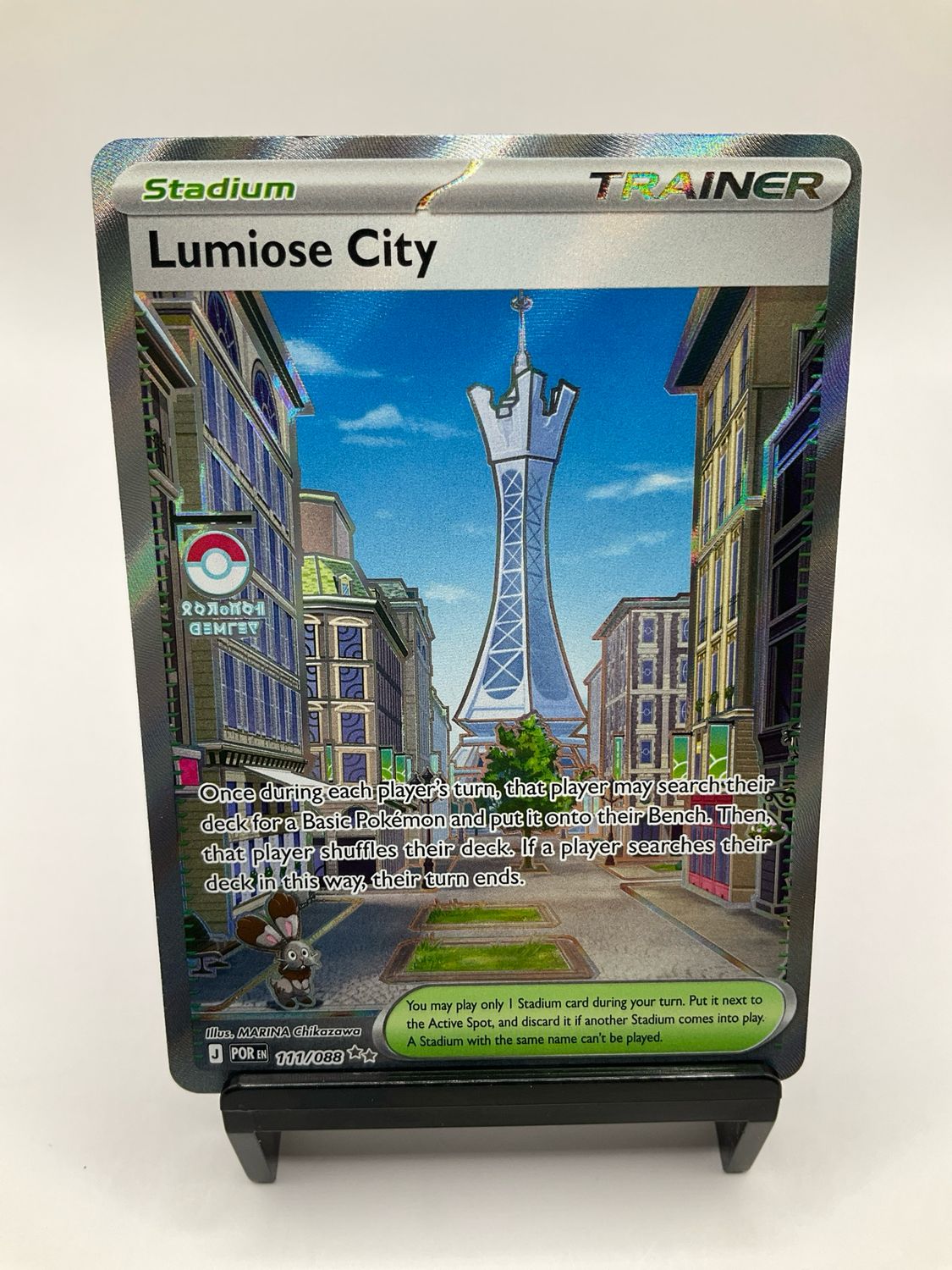 2026 POKEMON LUMIOSE CITY FULL ART 111/88