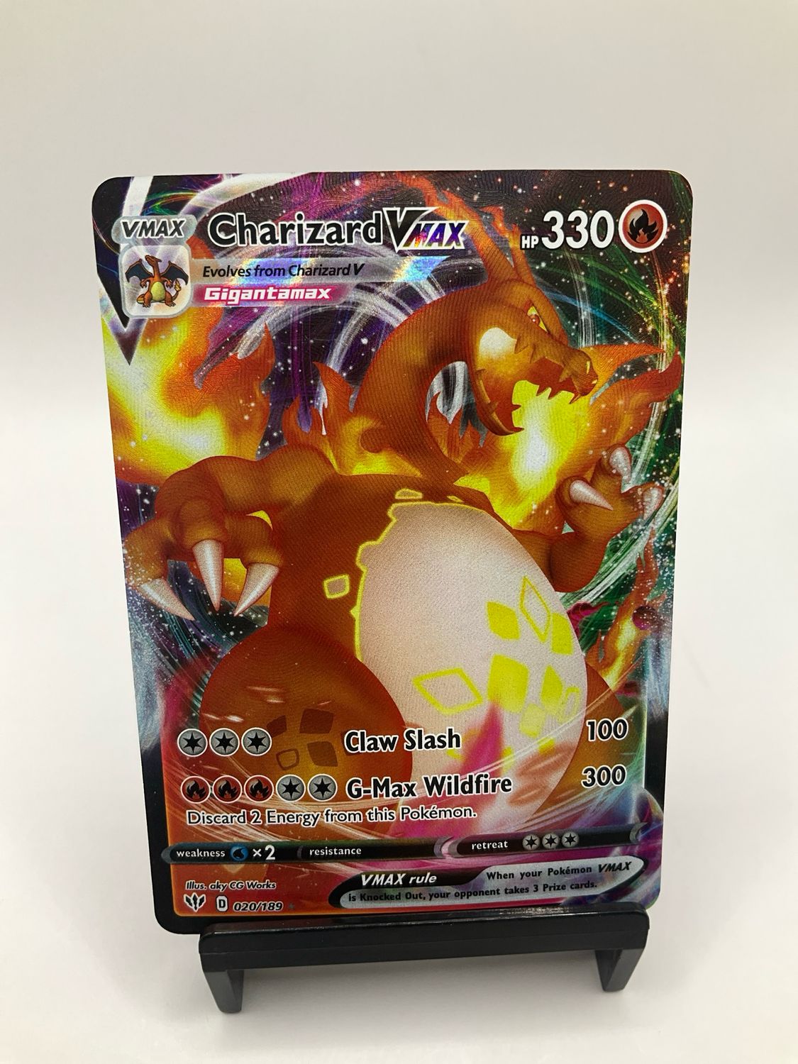 2020 POKEMON CHARIZARD VMAX 20/189