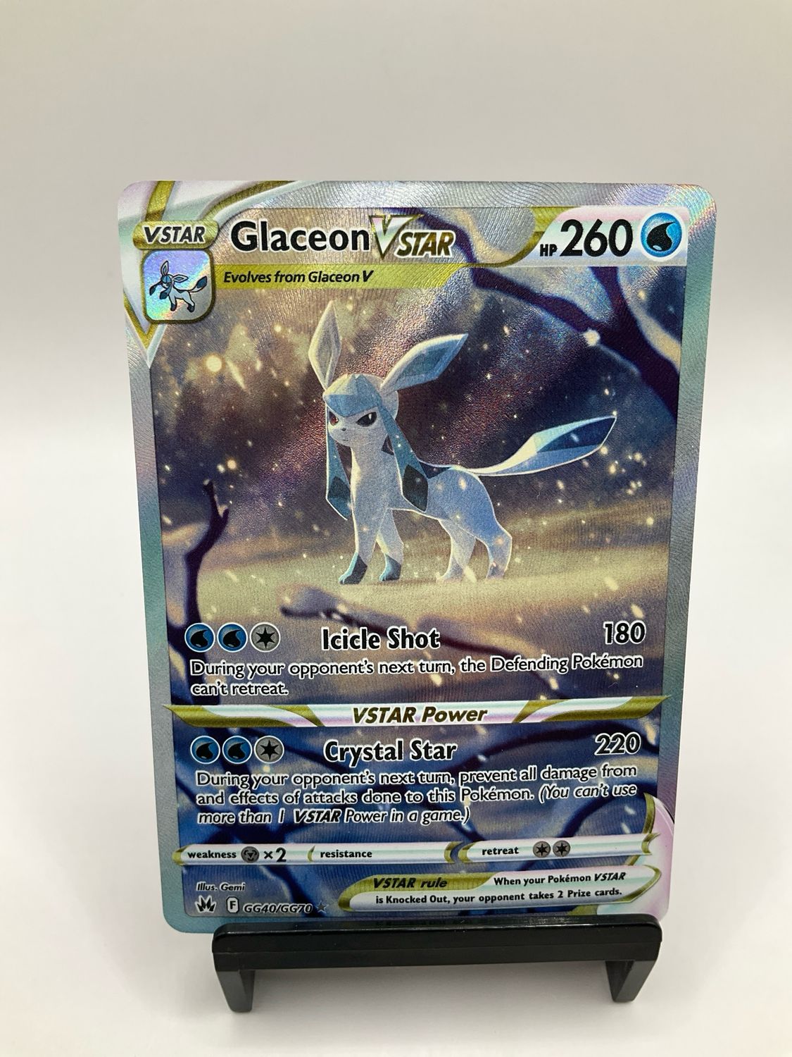 2023 POKEMON GLACEON VSTAR GG40/GG70