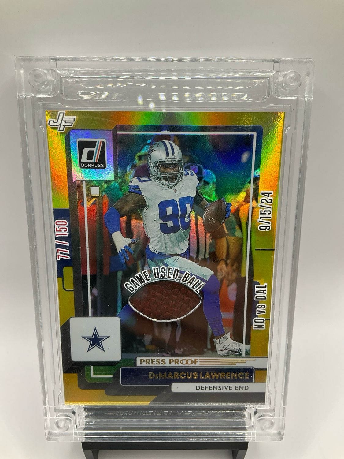 JERSEY FUSION DEMARCUS LAWRENCE DONRUSS /150