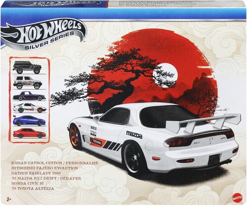 HOT WHEELS SILVER SERIES JAPANESE MULTIPACK
