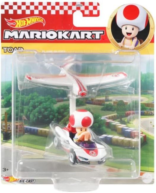 HOT WHEELS MARIO KART GLIDER TOAD