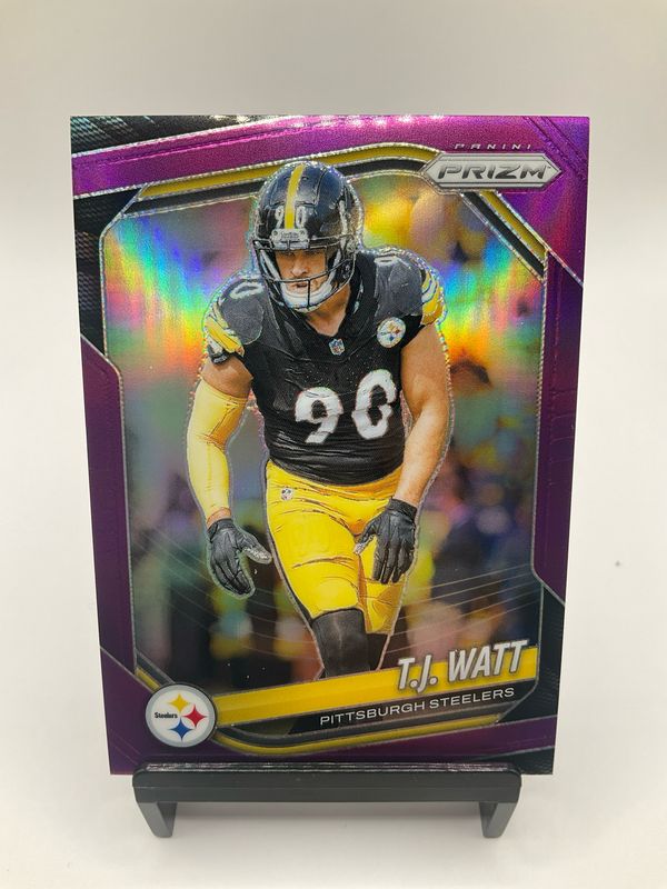 2025 PRIZM T.J. WATT PURPLE PRIZM /125 NO. 263