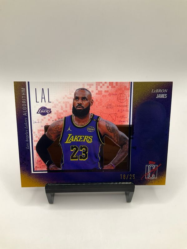 2025-26 SIGNATURE CLASS LEBRON JAMES ALGORITHM /25 NO. AL-12