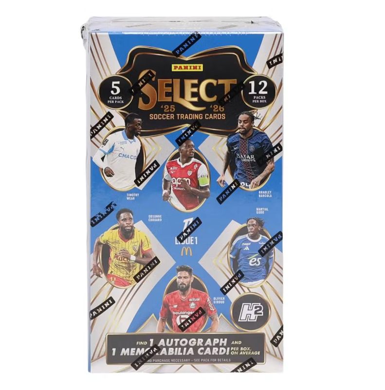 2025/26 Panini Select Ligue 1 Soccer H2 Box