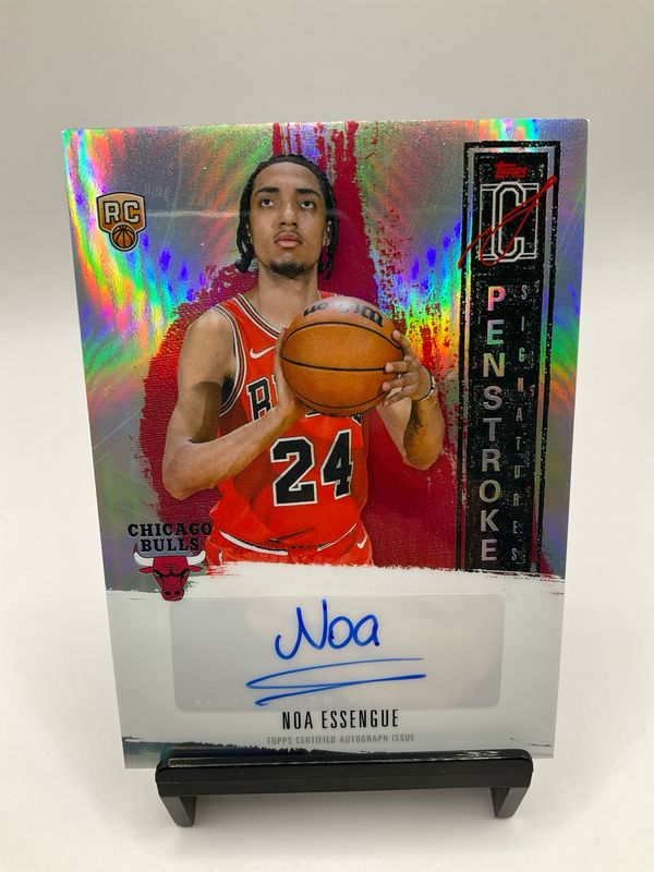 2025-26 SIGNATURE CLASS NOA ESSENGUE PENSTROKE SIGNATURES NO. PS-NE