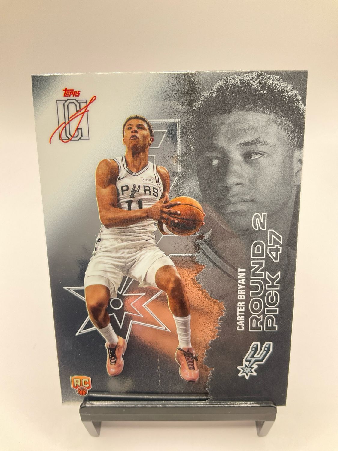 2026 TOPPS SIGNATURE CLASS CARTER BRYANT ROUND 2 PICK 47