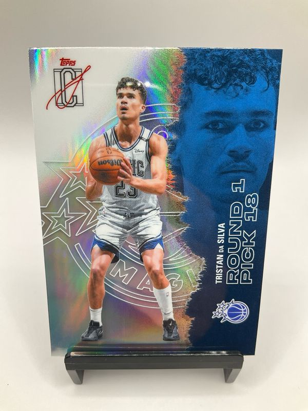 2025/26 TOPPS SIGNATURE CLASS TRYSTAN DA SILVA ROUND 1 PICK 18