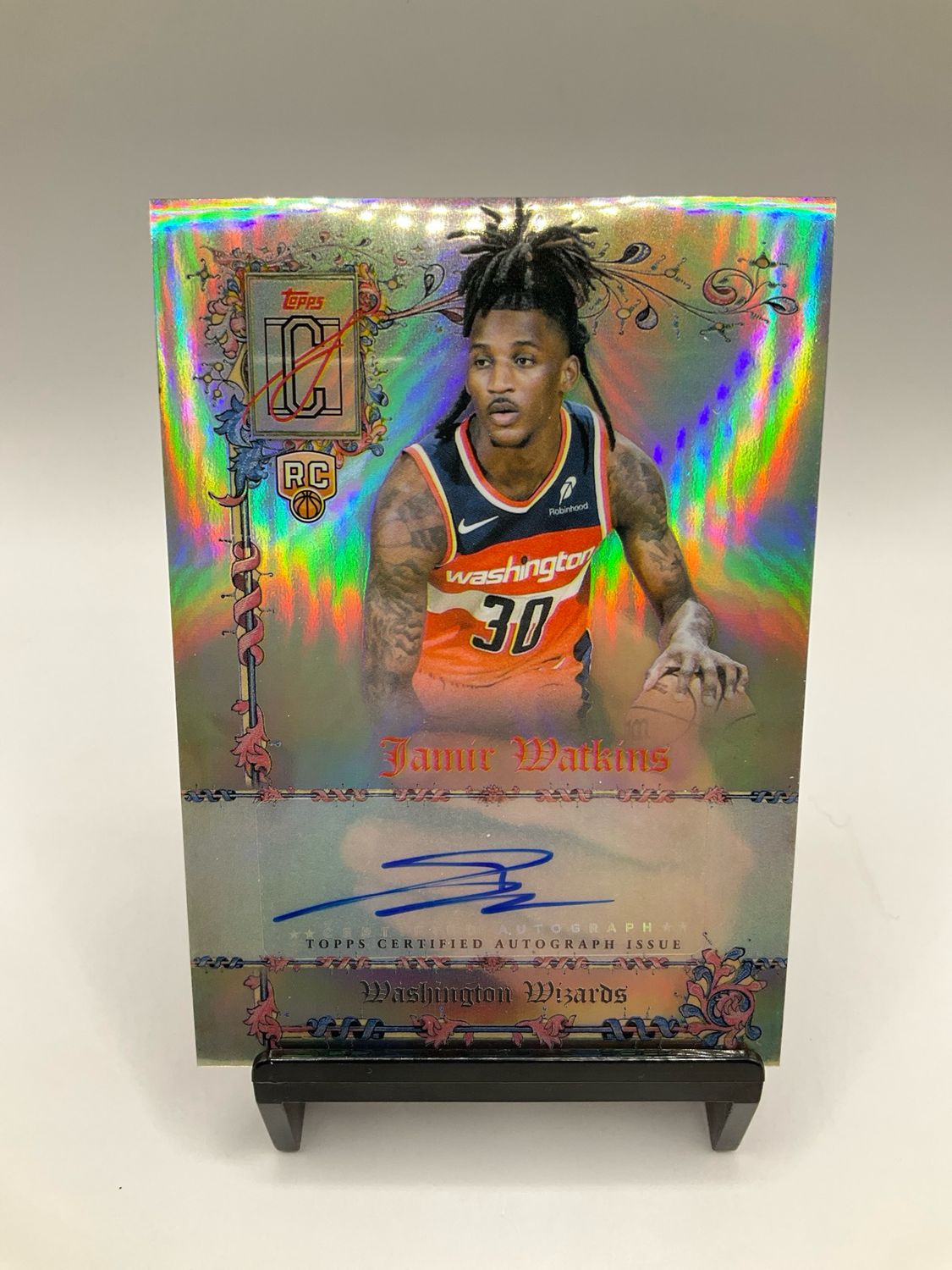 2025/26 TOPPS SIGNATURE CLASS JAMIR WATKINS MANUSCRIPTS AUTO