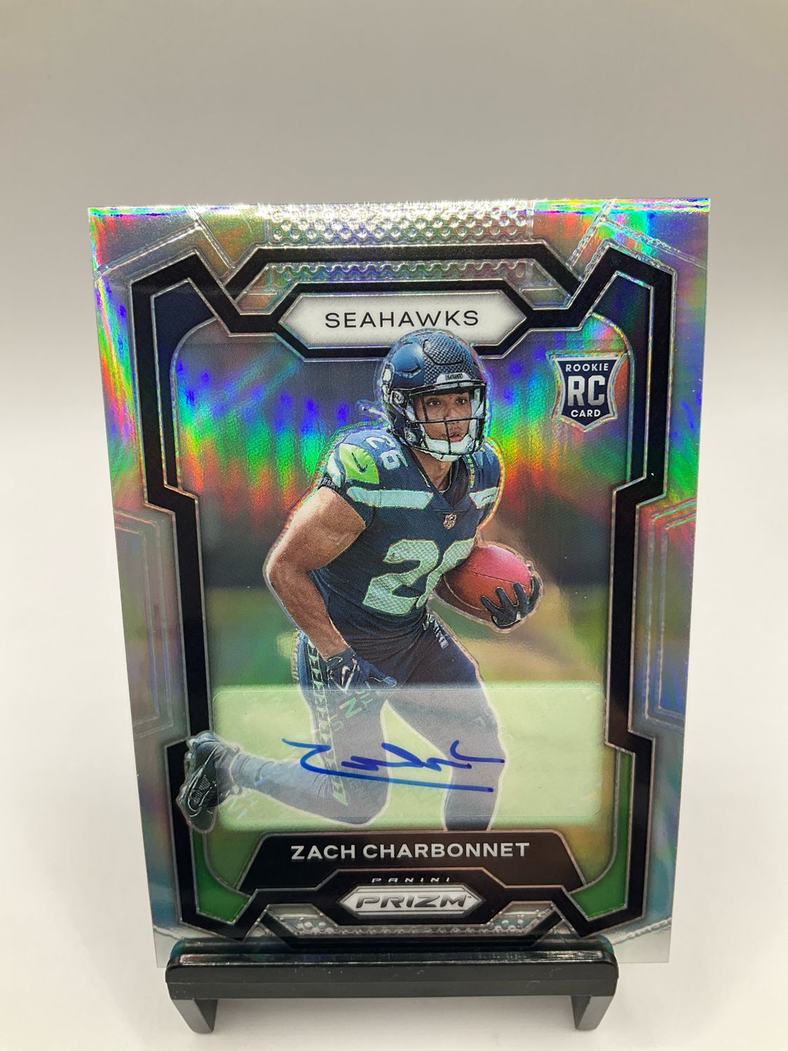 2023 PRIZM ZACH CHARBONNET SILVER AUTO NO. 392