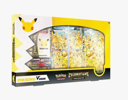 POKEMON CELEBRATIONS PIKACHU V UNION SPECIAL COLLECTION BOX