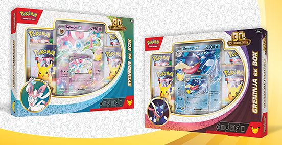 PRE-ORDER: POKEMON 30TH CELEBRATION EX BOX