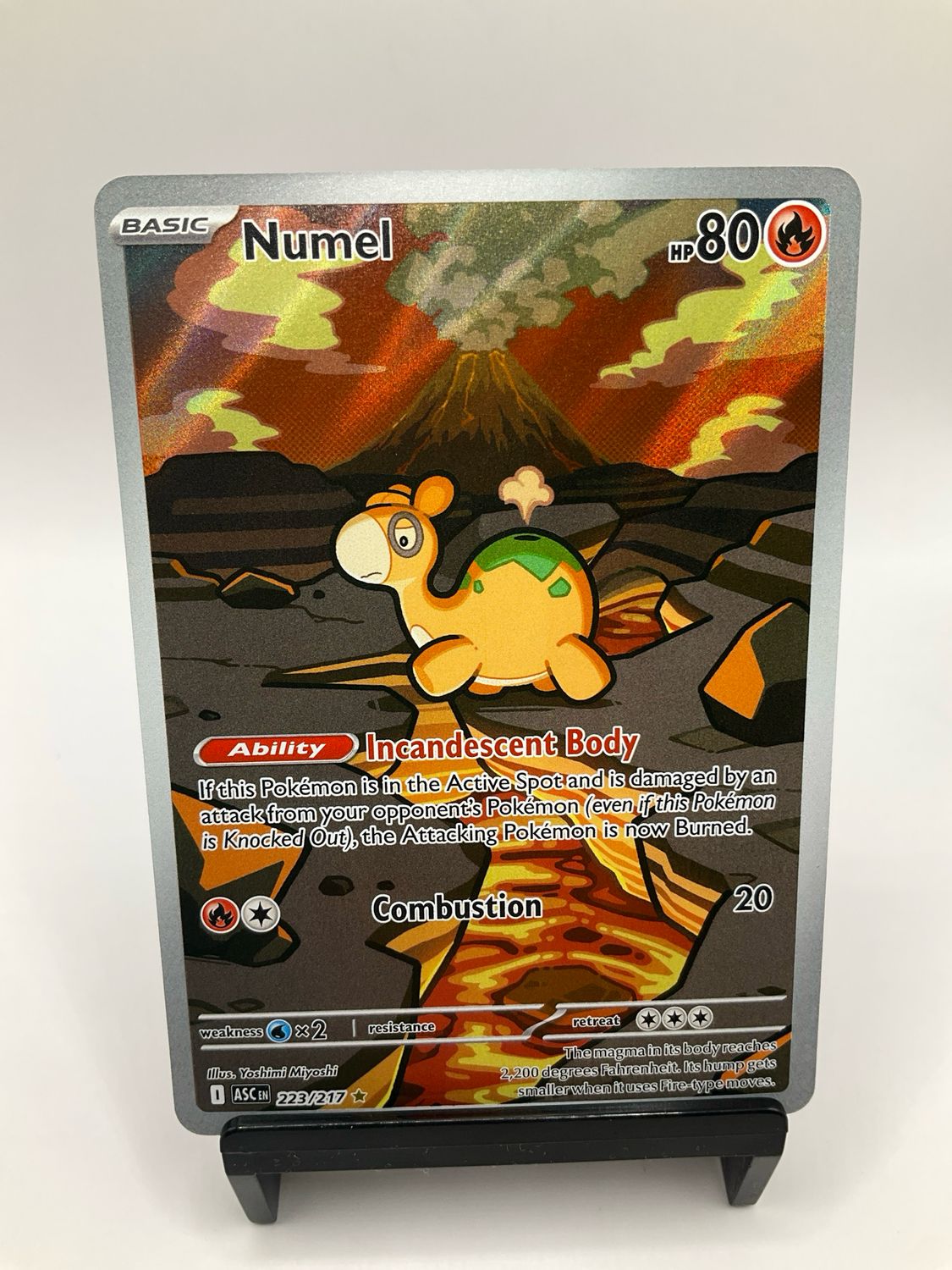 2026 POKEMON NUMEL ART RARE 223/217