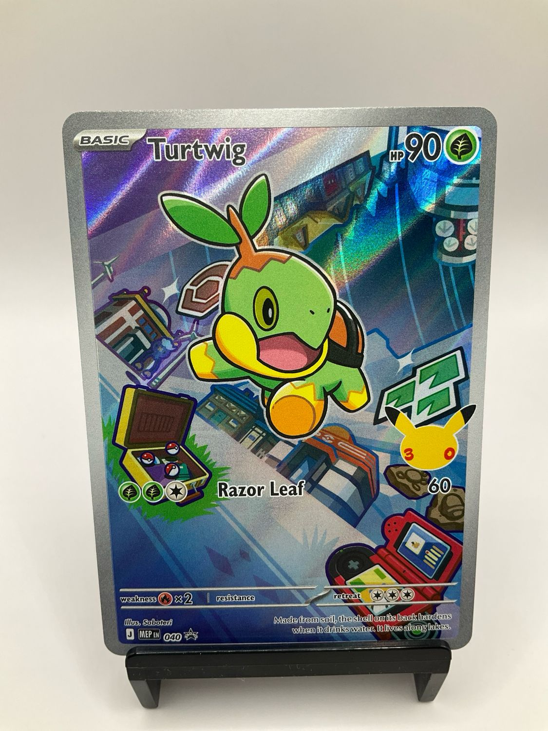 2026 POKEMON TURTWIG FIRST PARTNER MEP 40