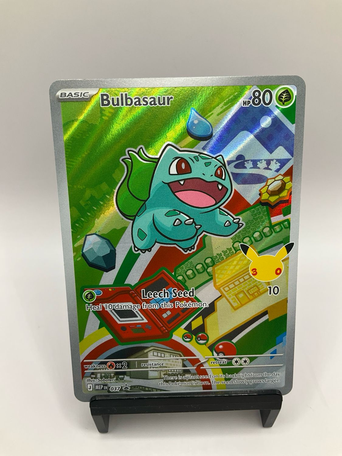 2026 POKEMON BULBASAUR FIRST PARTNER MEP 37
