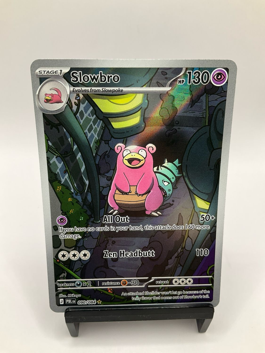 2026 POKEMON SLOWBRO ART RARE 90/84