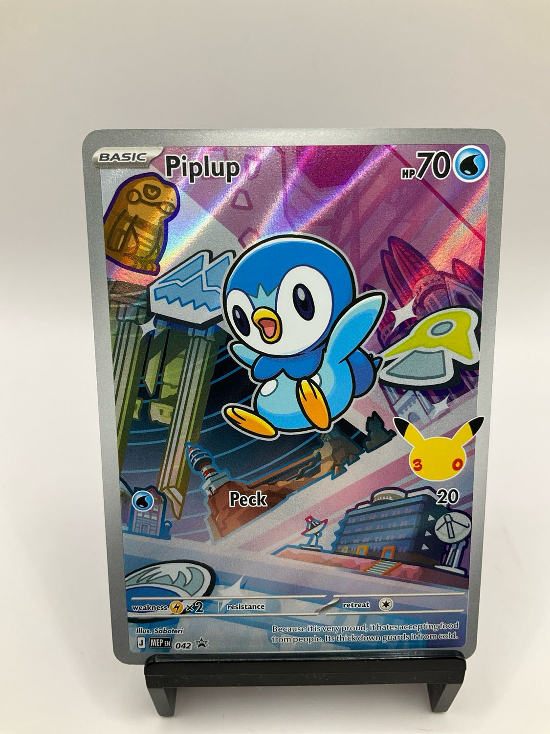 2026 POKEMON PIPLUP FIRST PARTNER MEP 42