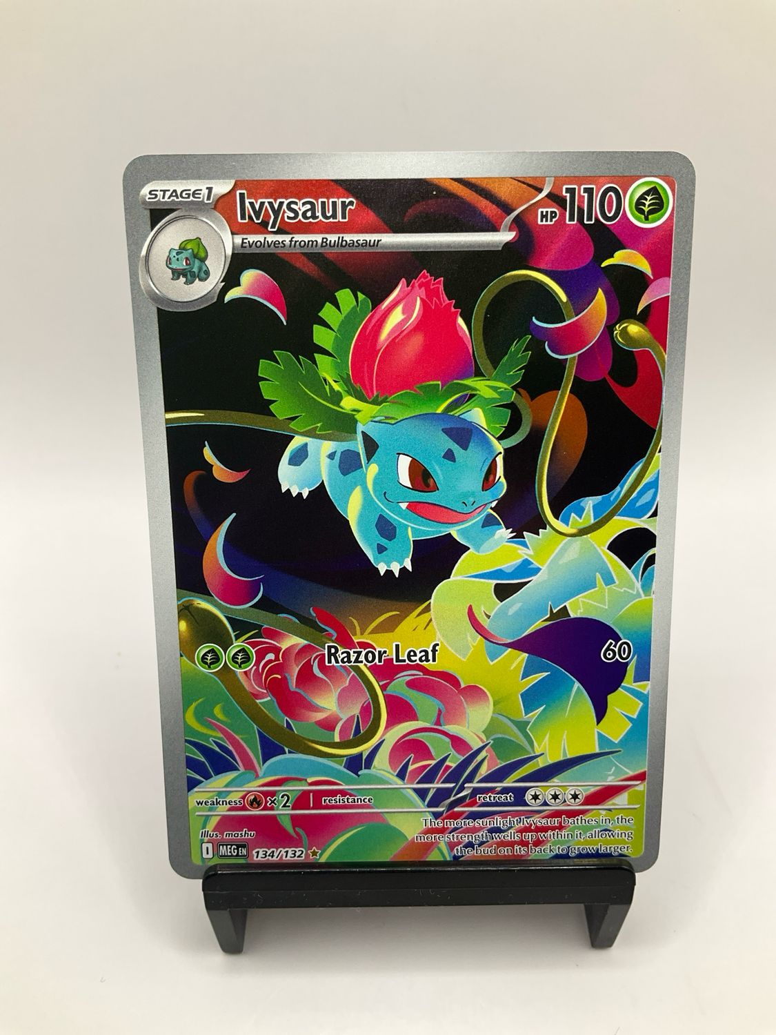 2025 POKEMON IVYSAUR ART RARE 134/132