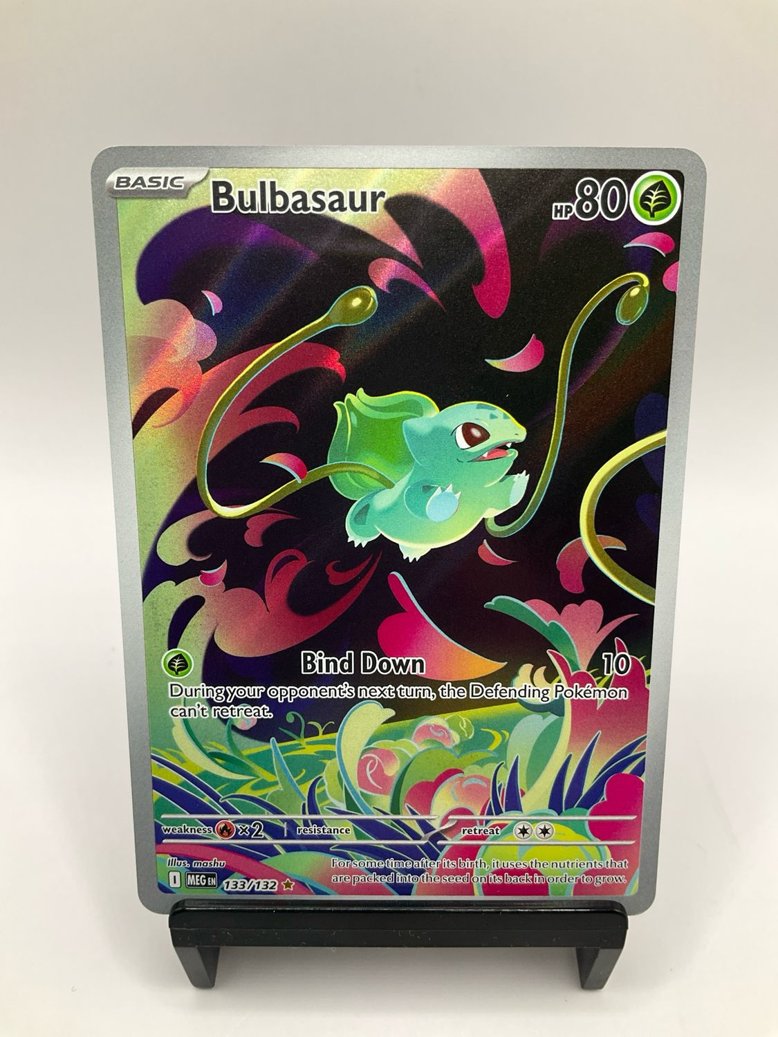 2025 POKEMON BULBASAUR ART RARE 133/132