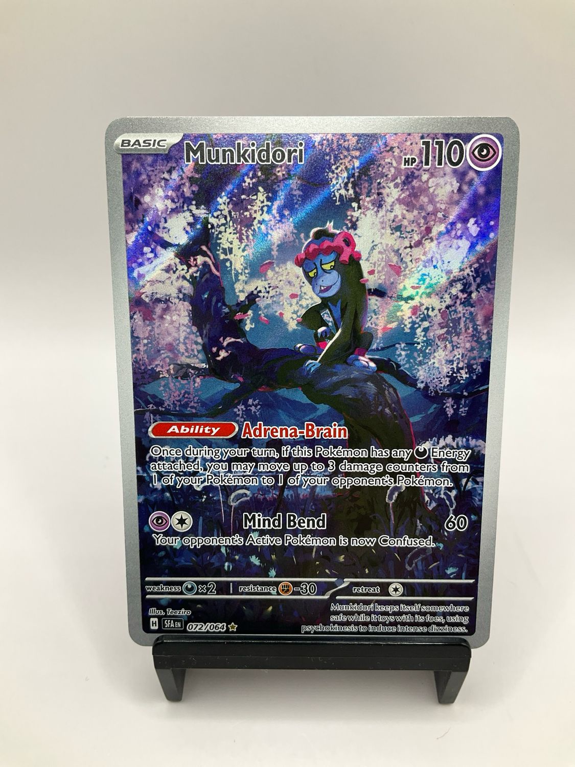 2024 POKEMON MUNKIDORI ART RARE 72/64
