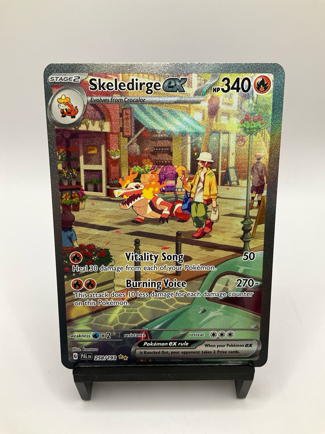2023 POKEMON SKELEDIRGE EX SIR 258/193