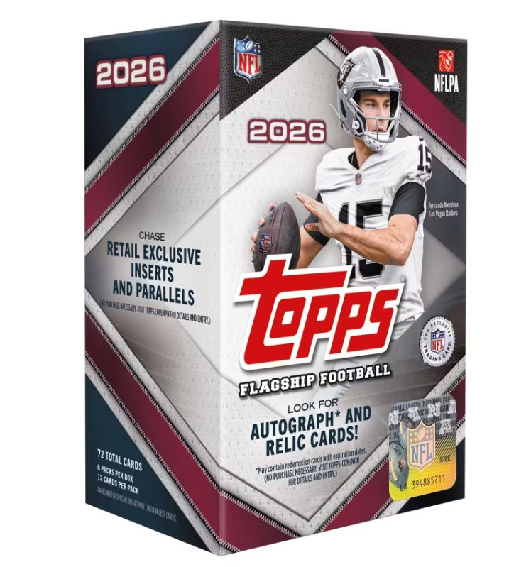 2026 TOPPS FLAGSHIP FOOTBALL BLASTER BOX