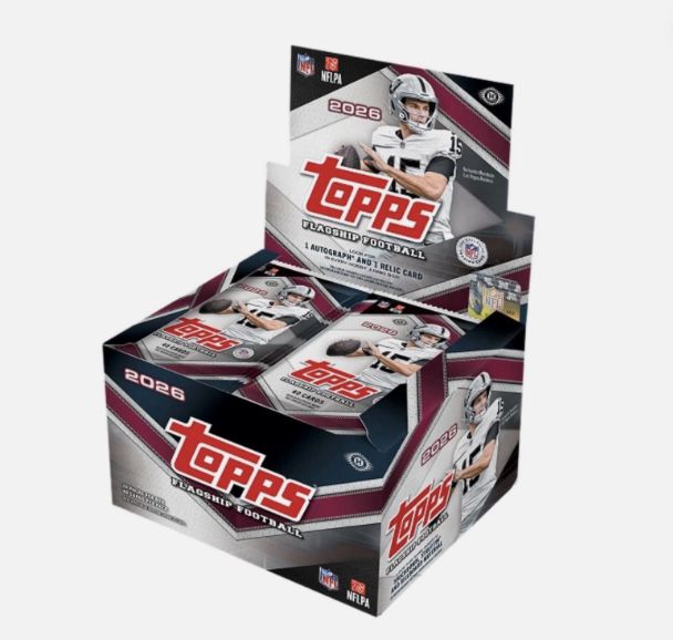 2026 TOPPS FLAGSHIP FOOTBALL JUMBO