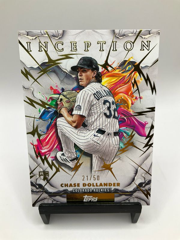 2025 INCEPTION CHASE DOLLANDER GOLD /50 NO. 47