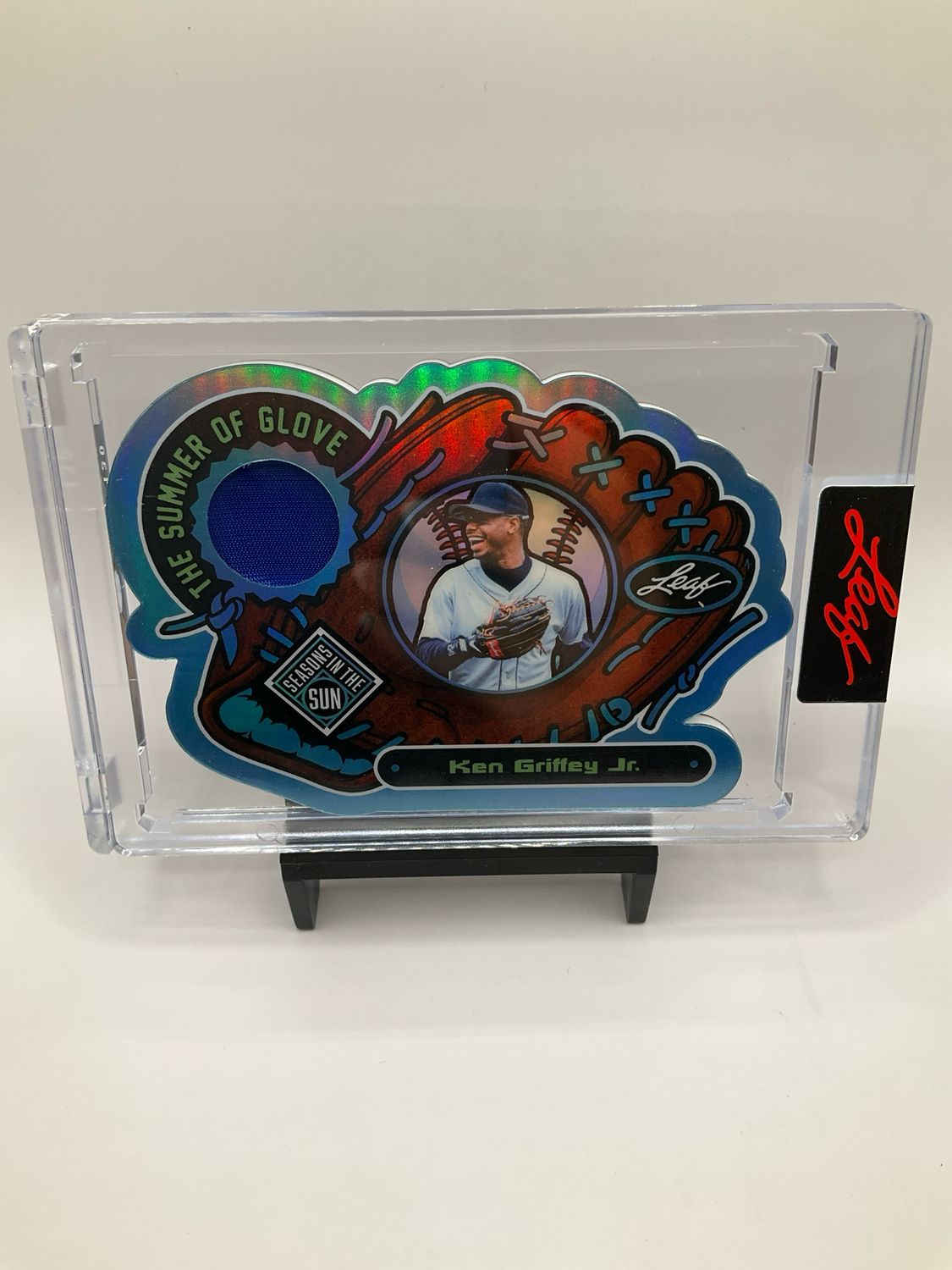 2026 LEAF SEASONS IN THE SUN KEN GRIFFEY JR. THE SUMMER OF GLOVE /15 NO. SG-12