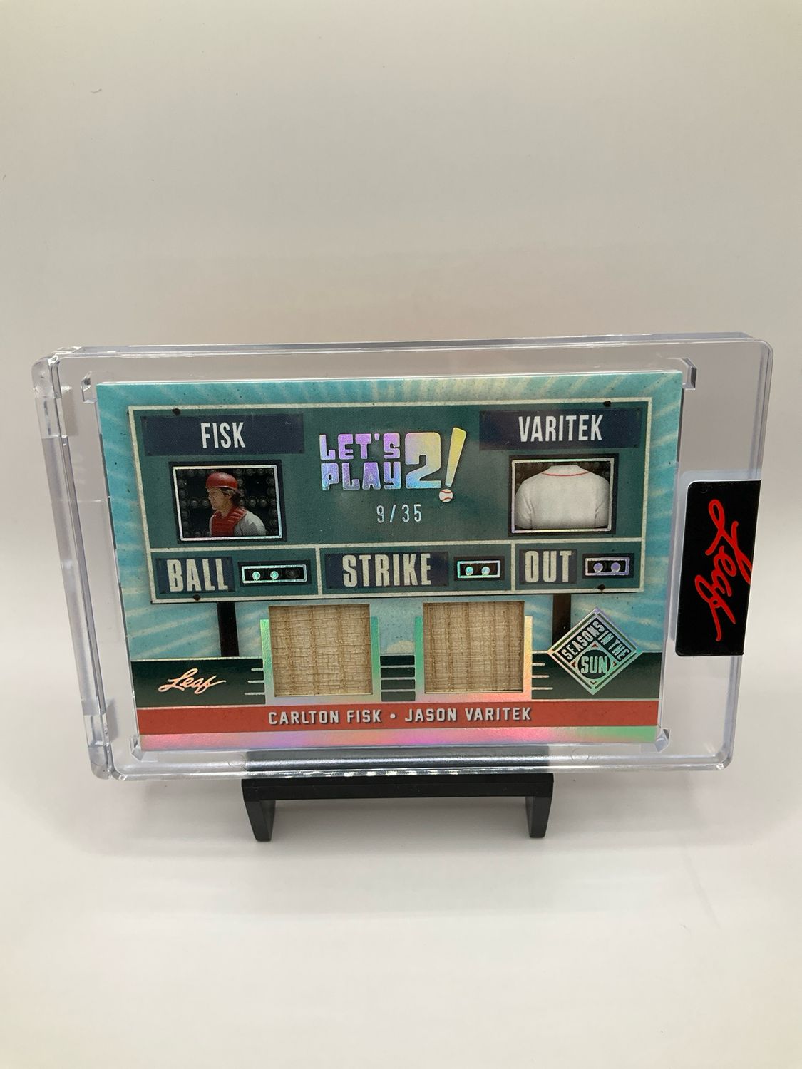 2026 LEAF SEASONS IN THE SUN FISK/VARITEK LET'S PLAY 2! /35 NO. LP-7