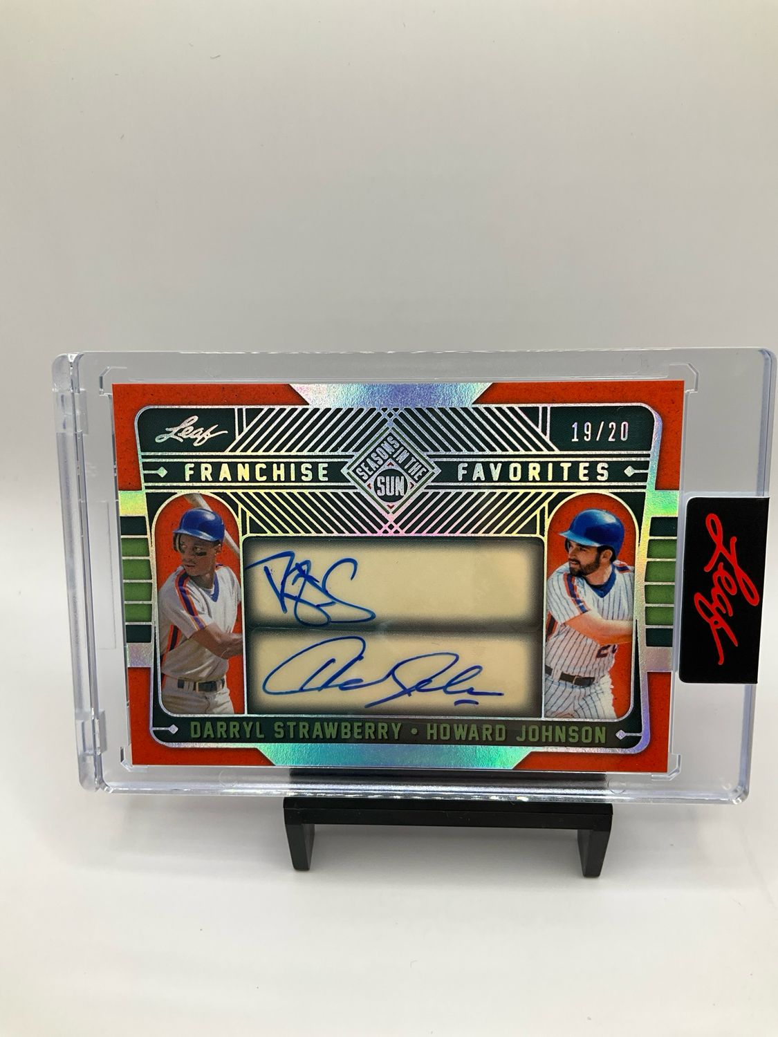 2026 LEAF SEASONS IN THE SUN FRANCHISE FAVORITES STRAWBERRY / JOHNSON AUTO /20 NO. FF-4