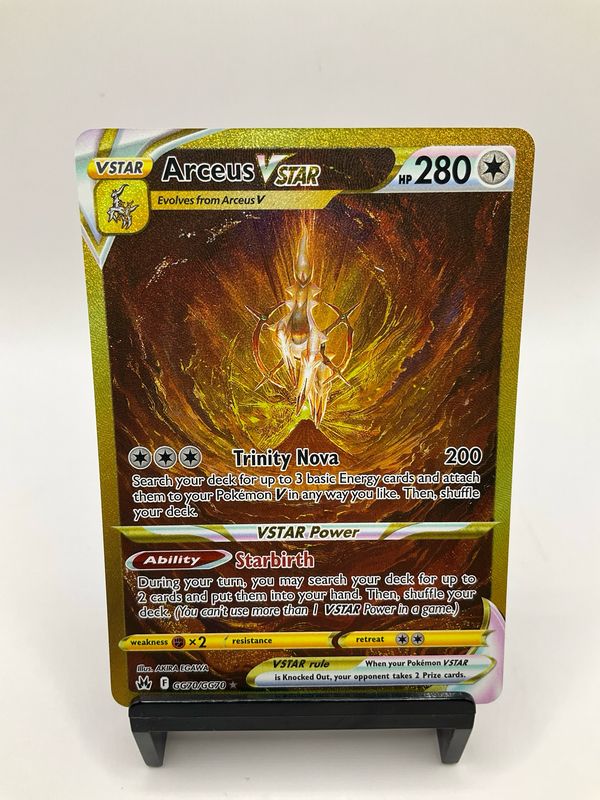 2023 POKEMON ARCEUS VSTAR GG70/GG70 (A)