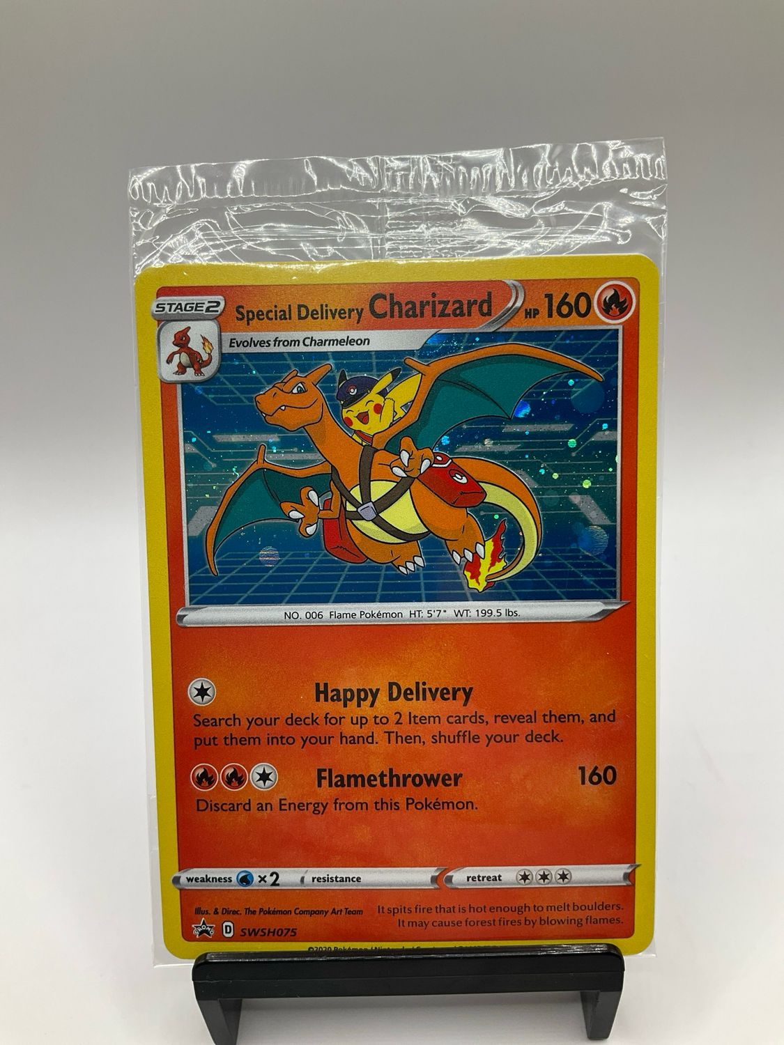 2020 POKEMON SPECIAL DEALIVERY CHARIZARD SEALED SWSH075