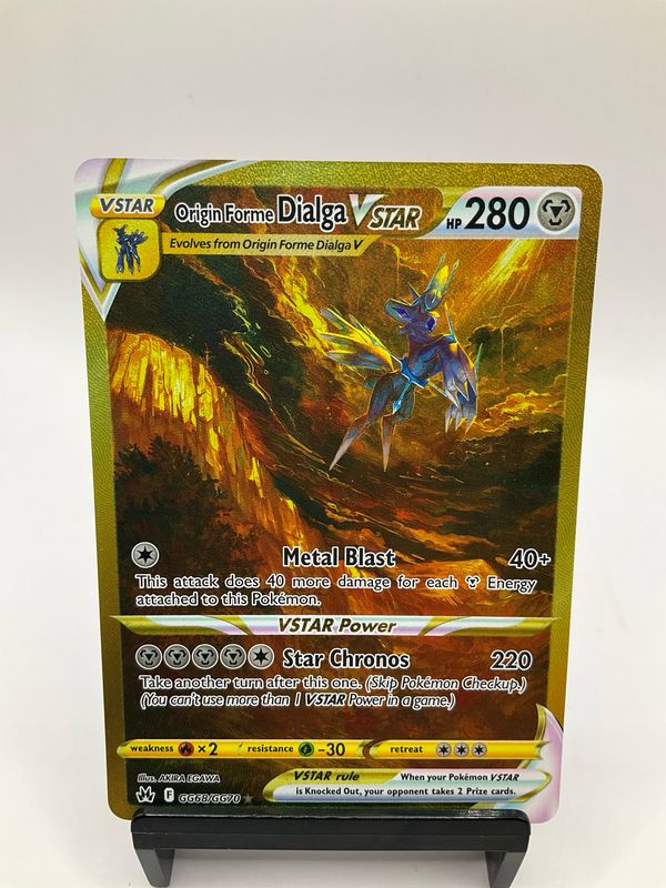 2023 POKEMON ORIGIN FORME DIALGA VSTAR GG68/GG70 (B)