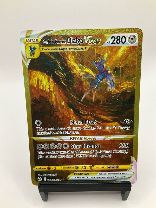 2023 POKEMON ORIGIN FORME DIALGA VSTAR GG68/GG70 (A)
