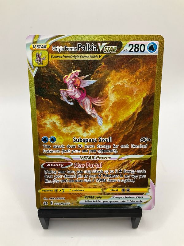 2023 POKEMON ORIGIN FORME PALKIA VSTAR GG67/GG70