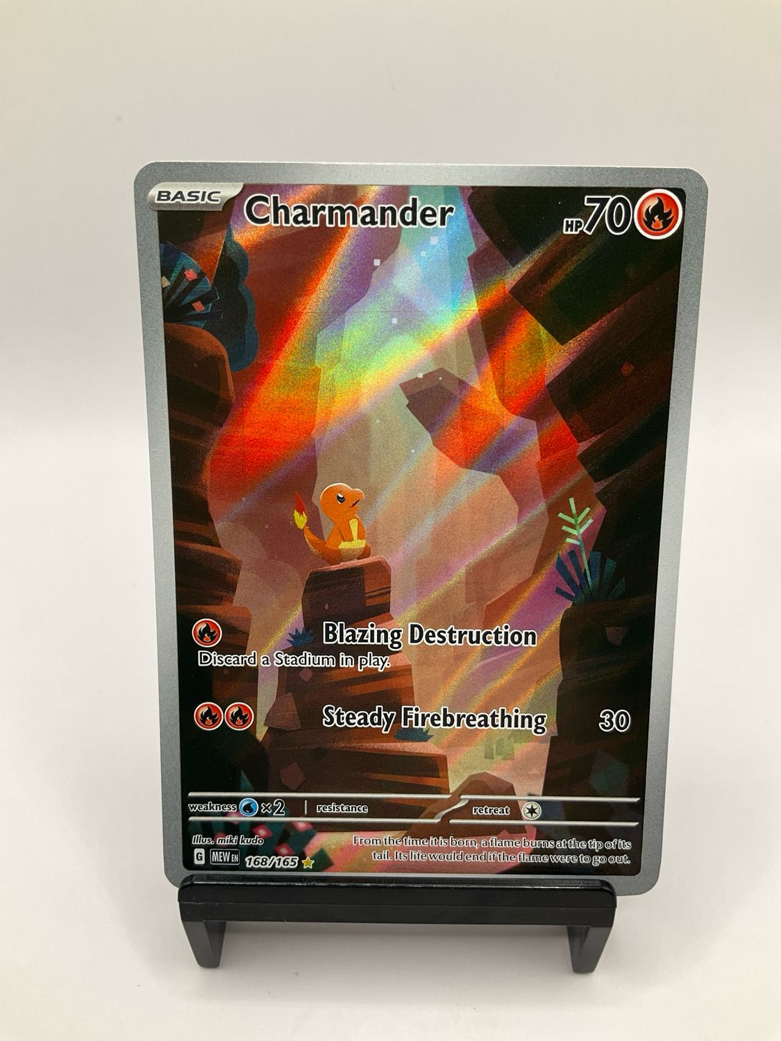 2023 POKEMON CHARMANDER 168/165 (B)