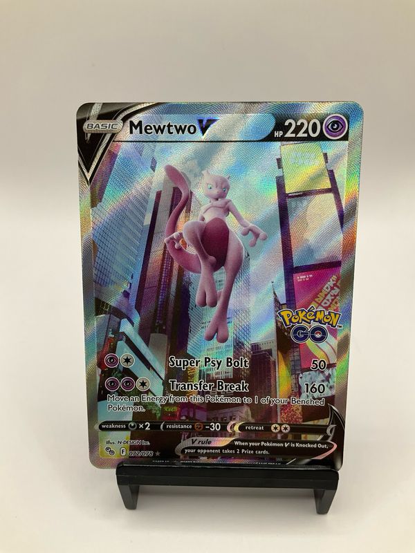 2022 POKEMON MEWTWO V 072/078