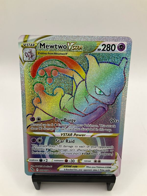 2022 POKEMON MEWTWO VSTAR 079/078