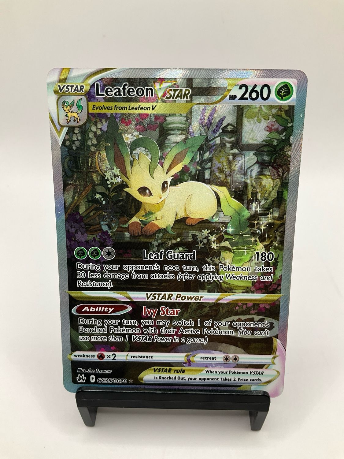 2023 POKEMON LEAFEON VSTAR GG35/GG70