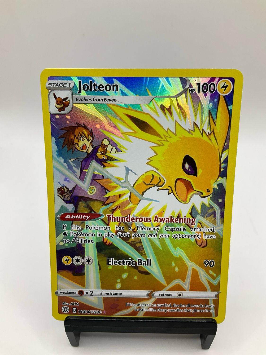 2022 POKEMON JOLTEON TG04/TG30