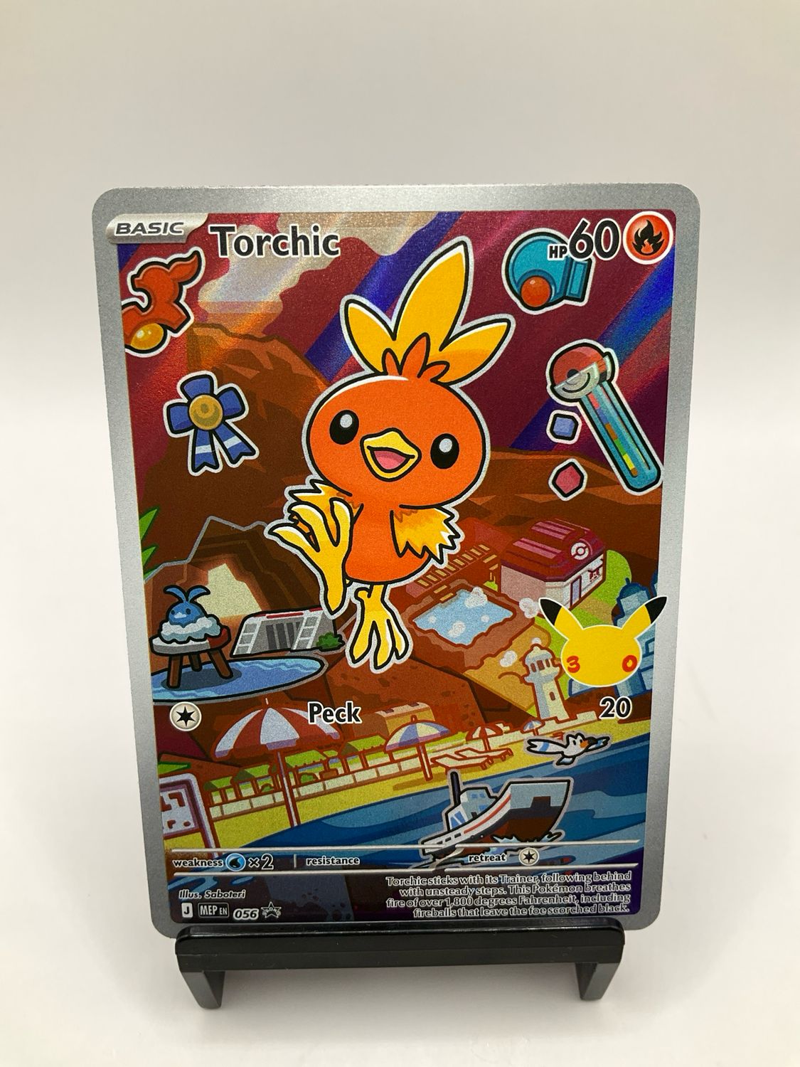 2026 POKEMON TORCHIC FIRST PARTNER MEP 56