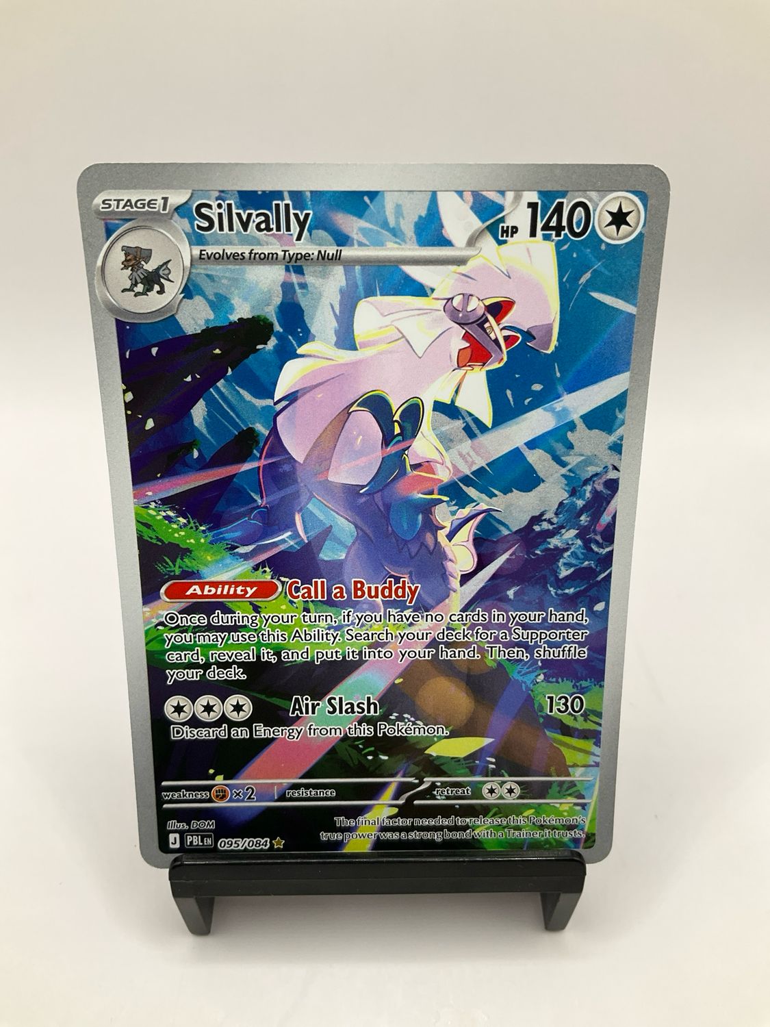2026 POKEMON SILVALLY ART RARE 95/84