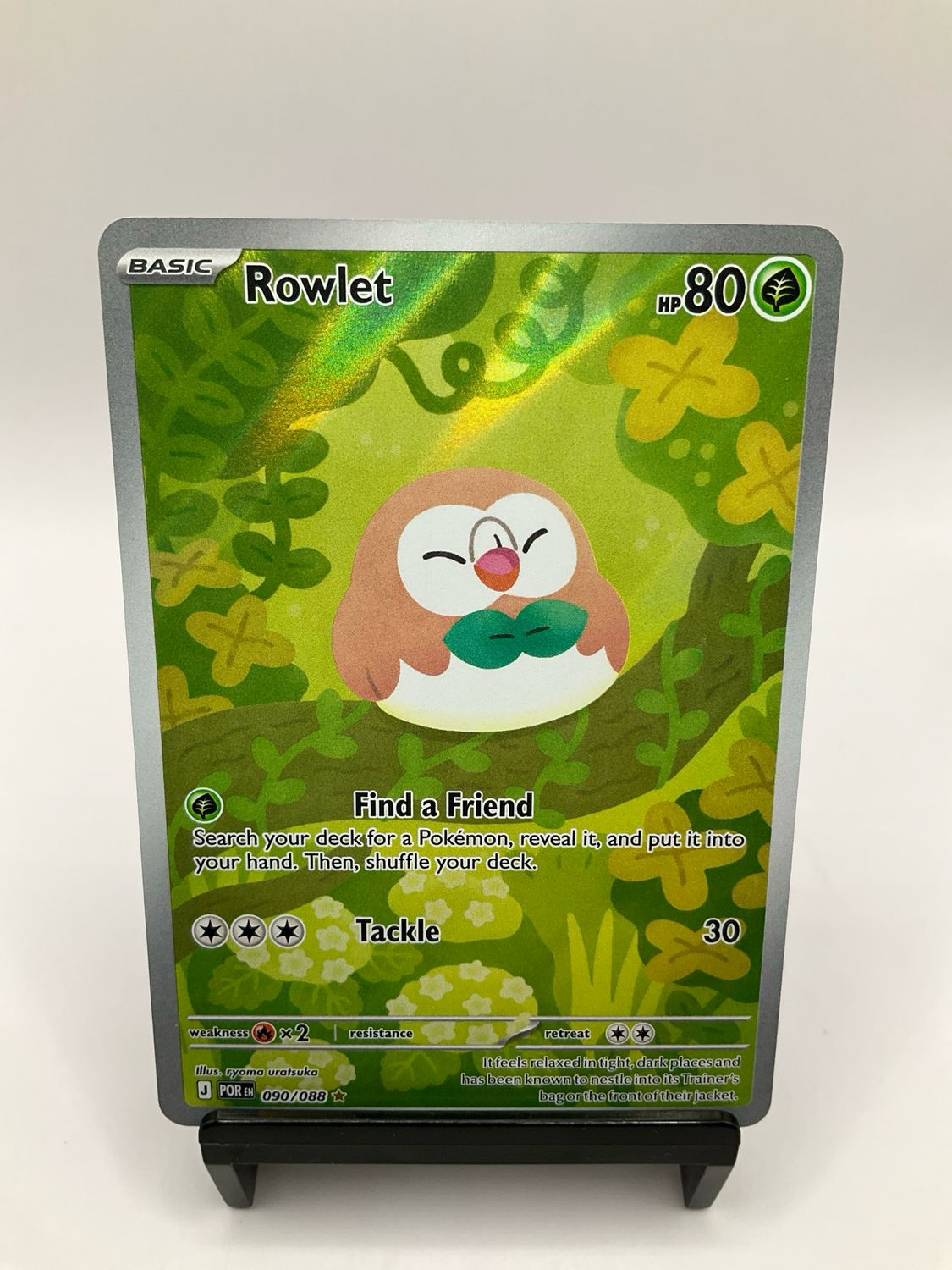2026 POKEMON ROWLET ART RARE 90/88