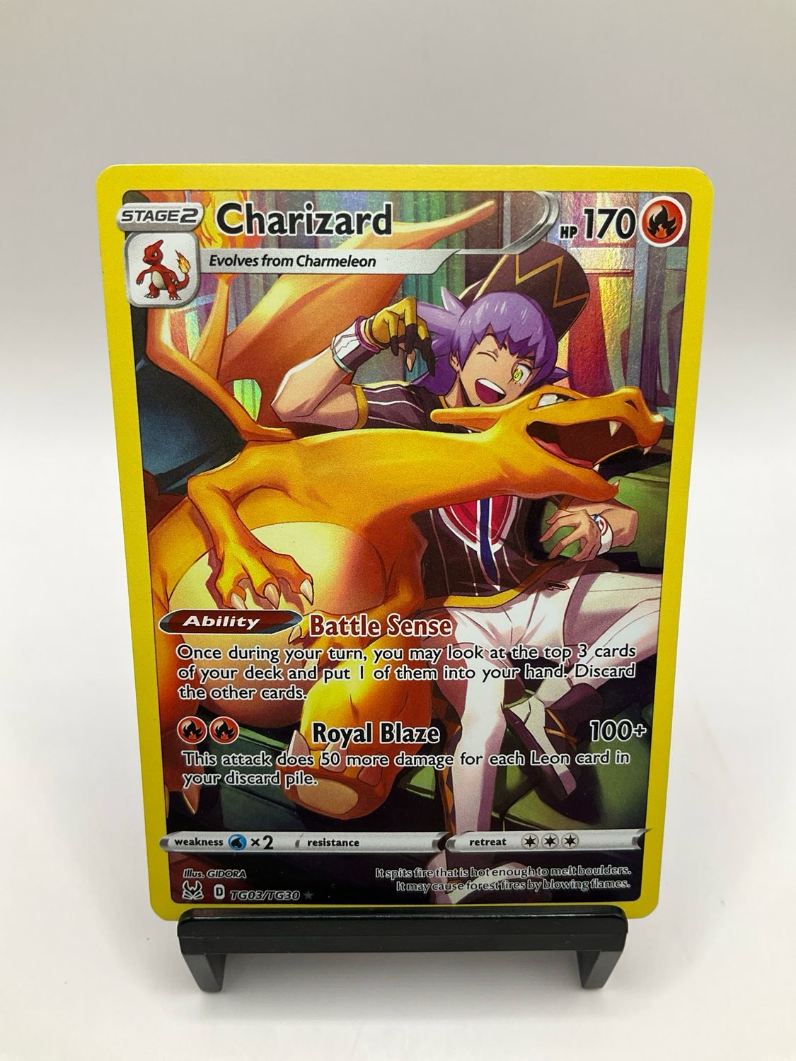 2022 POKEMON CHARIZARD TRAINER GALLERY TG03/TG30