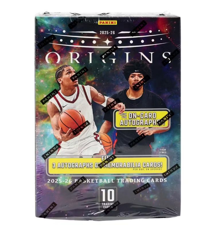2025/26 PANINI ORIGINS BASKETBALL HOBBY