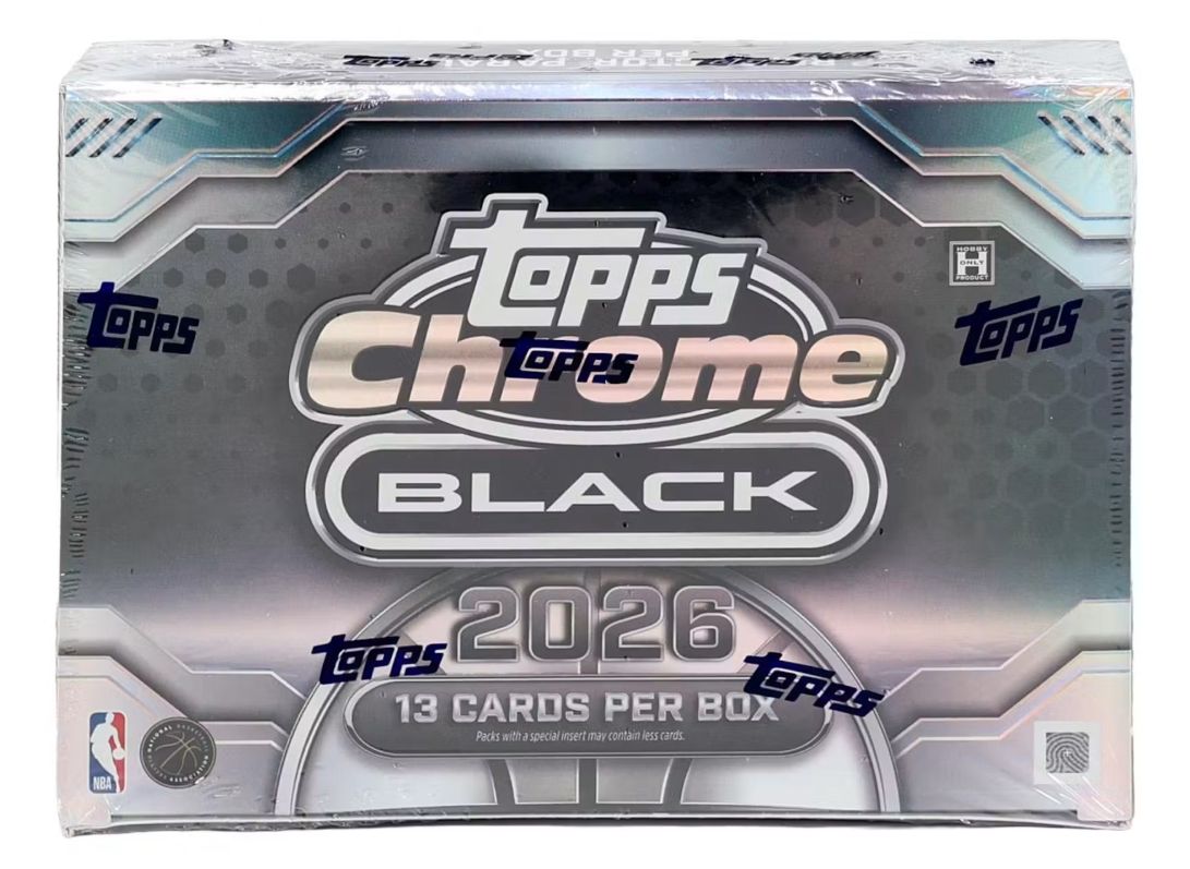 2025/26 TOPPS CHROME BLACK BASKETBALL HOBBY