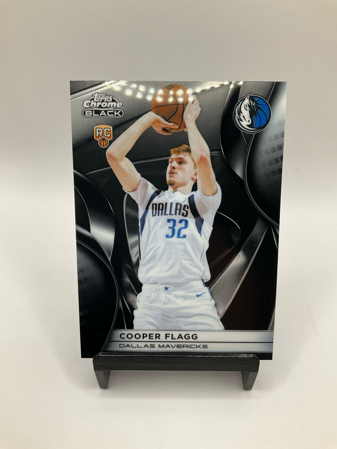 2025 TOPPS CHROME BLACK COOPER FLAGG NO. 101